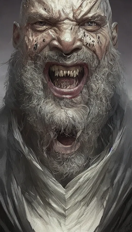 Prompt: ugly smile, rough and ugly male, fame of thrones, lord of daggers, neon, fibonacci, sweat drops, insane, intricate, highly detailed, digital painting, artstation, concept art, smooth, sharp focus, illustration, Unreal Engine 5, 8K, art by artgerm and greg rutkowski and alphonse mucha