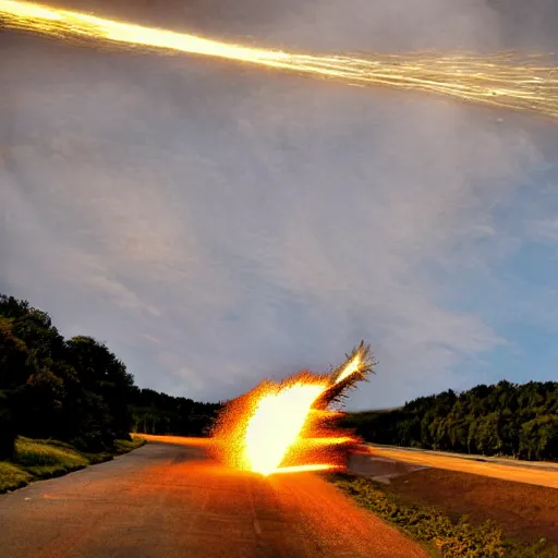 Image similar to explosion in the sky