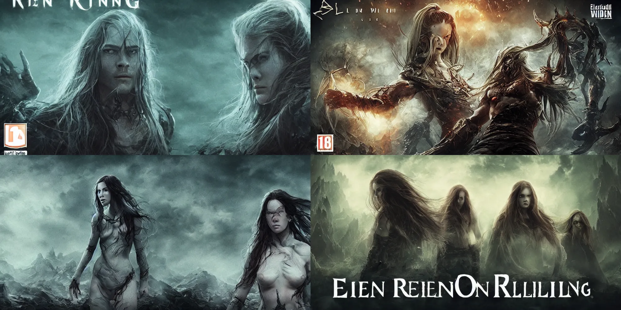 Prompt: Elden Ring but it’s on the Nintendo Wii