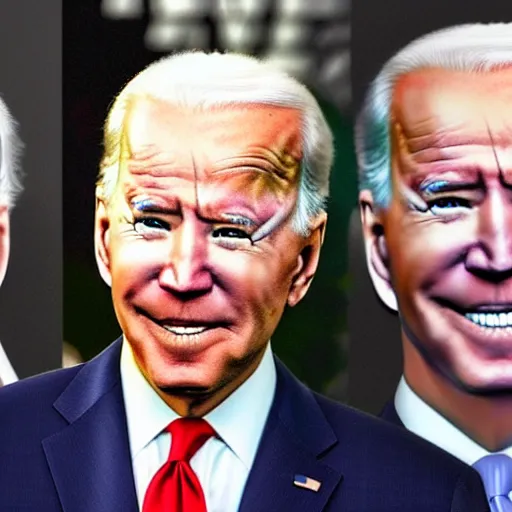 Image similar to joe biden as a string puppet, detailed,