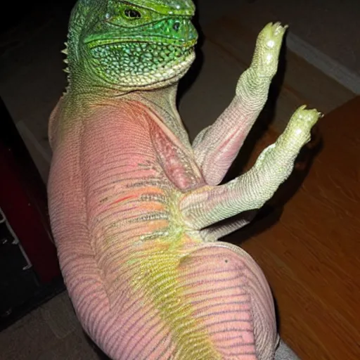 Image similar to big thick juicy lizard feet