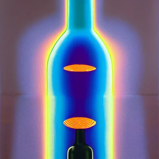 Image similar to vodka bottle by shusei nagaoka, kaws, david rudnick, airbrush on canvas, pastell colours, cell shaded, 8 k