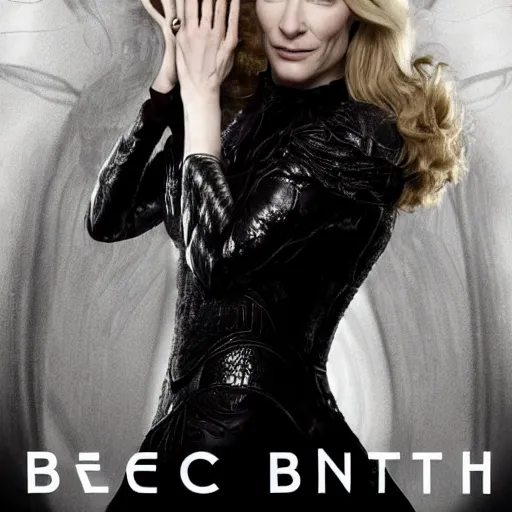 Image similar to cate blanchett , scifi, movie poster,