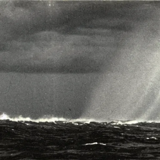 Image similar to waterspouts off the gulf of mexico, photo from the 1 8 8 0's