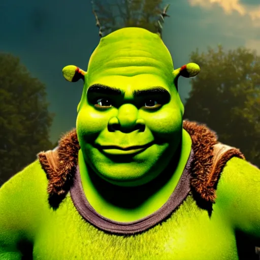 photograph of poorly made Shrek cosplay, 8k | Stable Diffusion | OpenArt