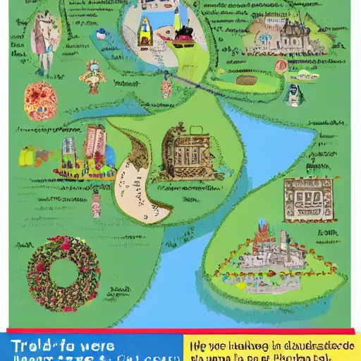 Image similar to a treasure map for treasure hidden in maidenhead