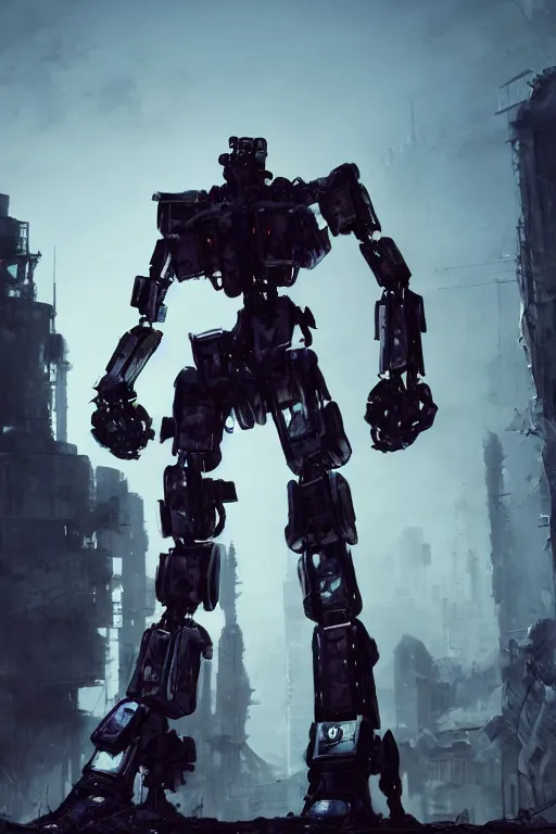 Image similar to a futurecore boxing humanoid mecha in ruin city, bright, by real steel ( 2 0 1 1 ), eve venture, raymond swanland, cryengine, post apocalyptic, mechanical structure, unreal engine 5, camouflage scheme, sharp focus, 8 k realistic, hyper detailed, bright, background by greg rutkowski, ray tracing, realistic shaded, smooth face