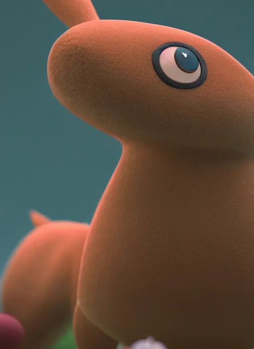 Image similar to pokemon photographed by michael tullberg, cinematic lighting, photorealistic, octane render 8 k depth of field 3 d masterpiece