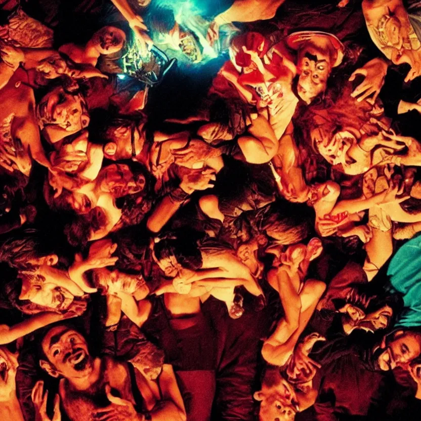 Prompt: enter the void, by gaspar noe, cinematic