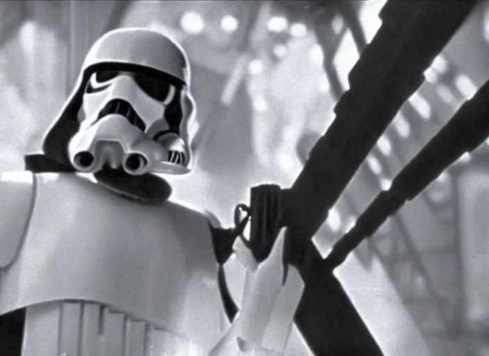 Image similar to a still from Star Wars (1930)