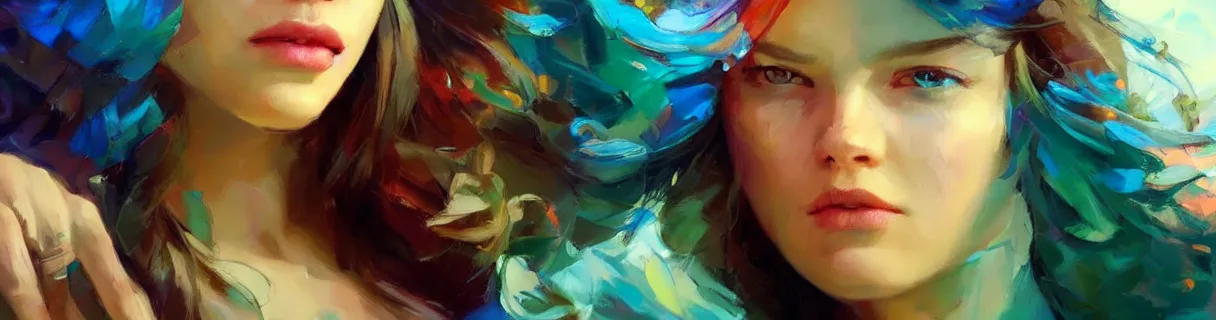 Image similar to wonderful colorful facebook banner. epic cinematic hyperrealism masterpiece. realistic poster with shaded lighting by craig mallismo, artgerm, jeremy lipkin and michael garmash, unreal engine, radiant light, detailed and complex environment, digital art, art station trends, detailed faces, detailed eyes