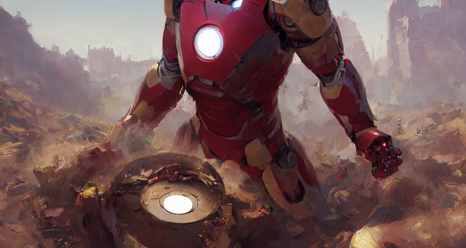 Image similar to Ironman eat tajine, digital art, ultra realistic, ultra detailed, art by greg rutkowski