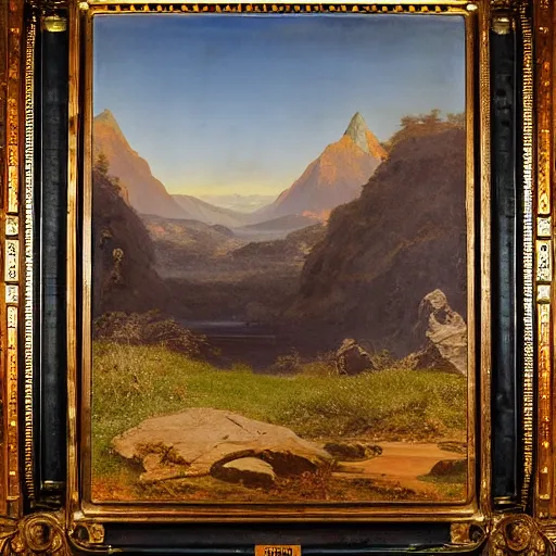 Prompt: Irreducible Complexity by Frederic Edwin Church