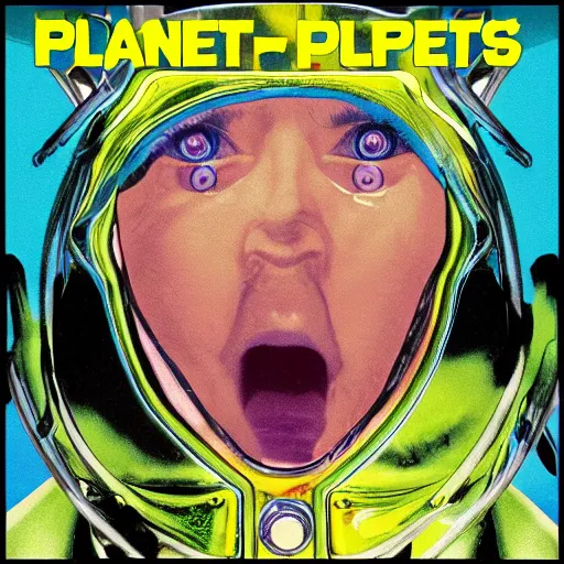 Prompt: planet piss self-titled album cover