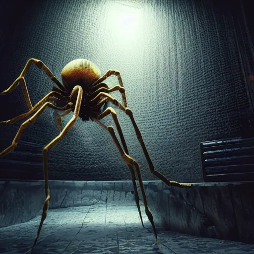 Prompt: arachnophobia, agoraphobia, claustrophobia, thalassophobia, xenophobia, trypophobia, high definition unreal engine render, trending on cgsociety, rendered in octane, volumetric lighting, amazing detail, intricate art