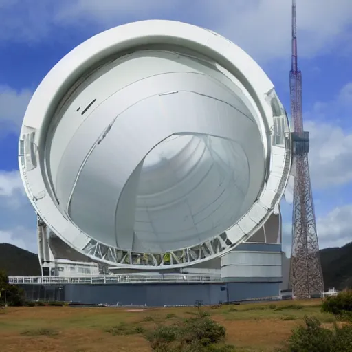 Prompt: The world\'s largest refracting telescope.