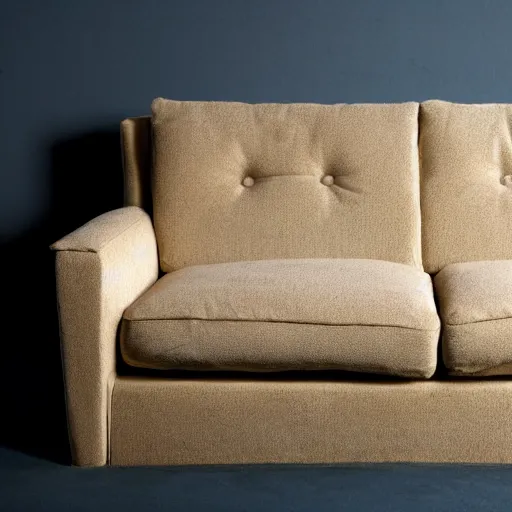 Image similar to a photo of an anthropomorphic sofa