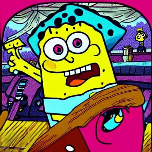 Image similar to Instagram profile of SpongeBob