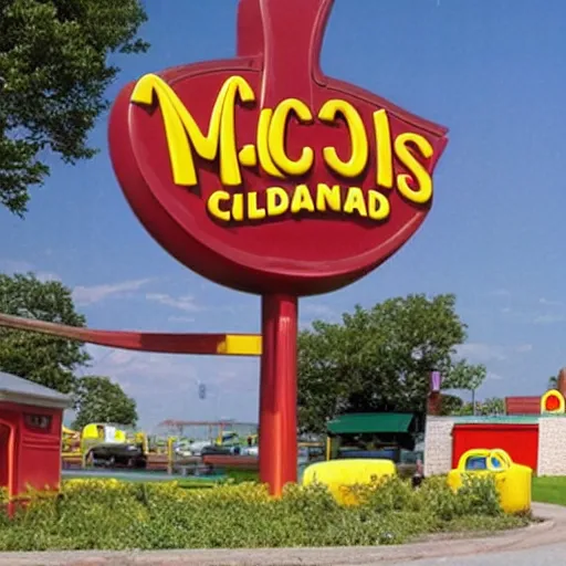 Prompt: McDonaldland