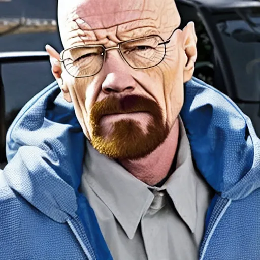 Image similar to walter white as gigachad