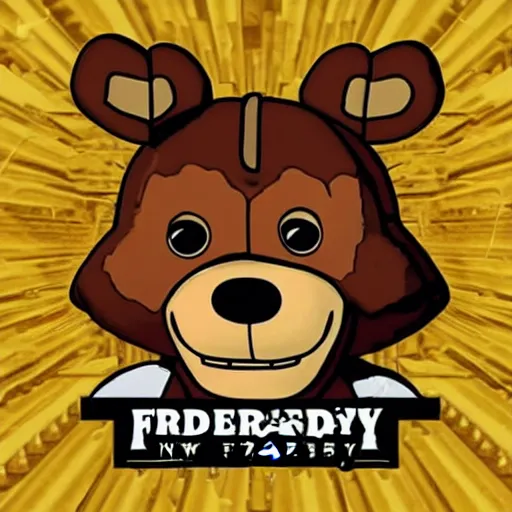 Image similar to freddy fazbear's new album cover art