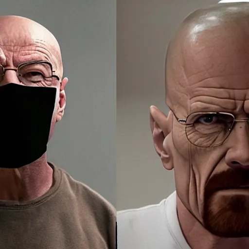 Image similar to walter white as gigachad