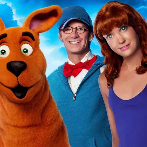 Prompt: Picture of Scooby Doo live action movie