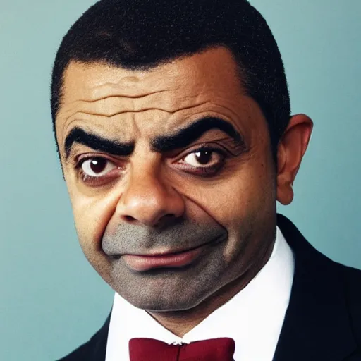 Image similar to african american rowan atkinson