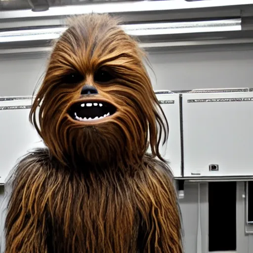 Image similar to chewbacca windtunnel test