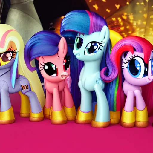 Image similar to My Little Pony convention line