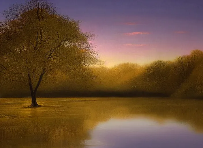 Image similar to serene landscape by richard mayhew