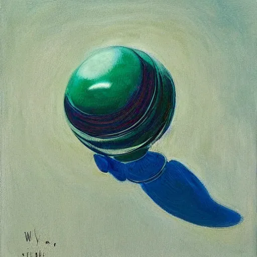 Image similar to alien by wayne thiebaud