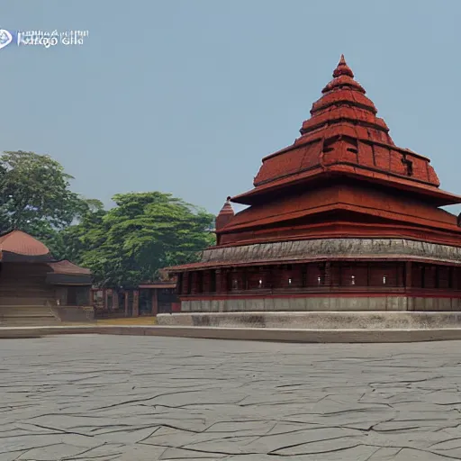 Image similar to kamakhya temple, guwahati ; unreal engine 5, octane render, nanite