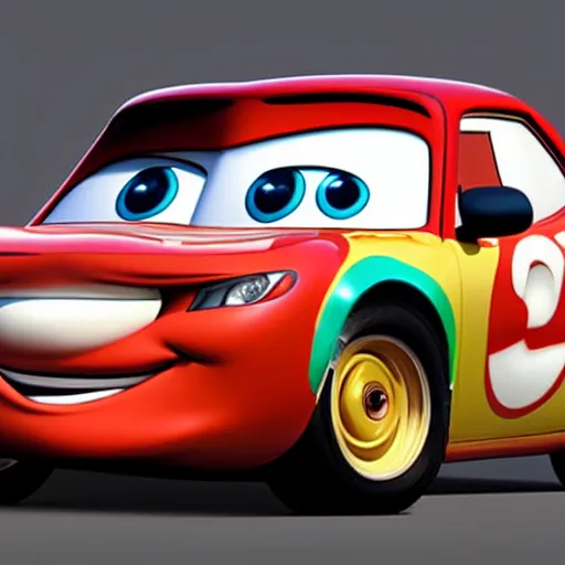 Prompt: beautiful muscular Pixar cars, photorealistic,