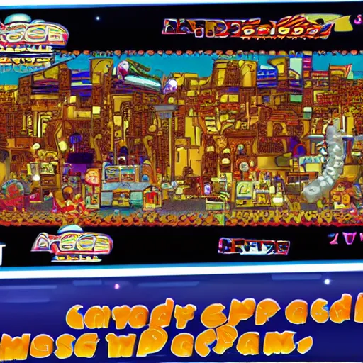 Prompt: screenshots of daytona isa arcade game