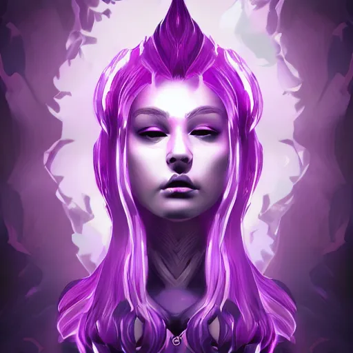 Image similar to the soul publishing artstation purple colors