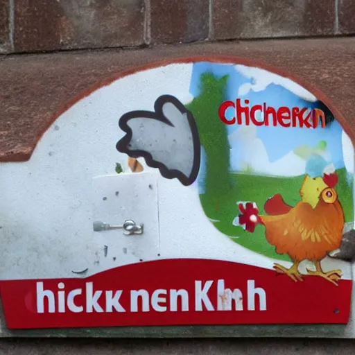Prompt: chickentank
