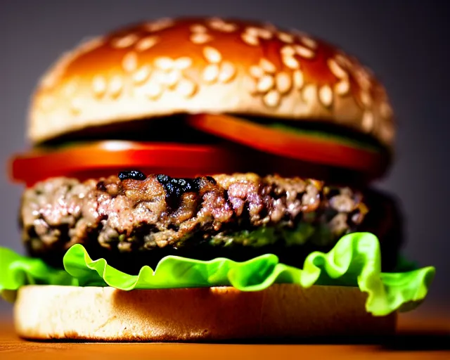 Image similar to big juicy burger, depth of field