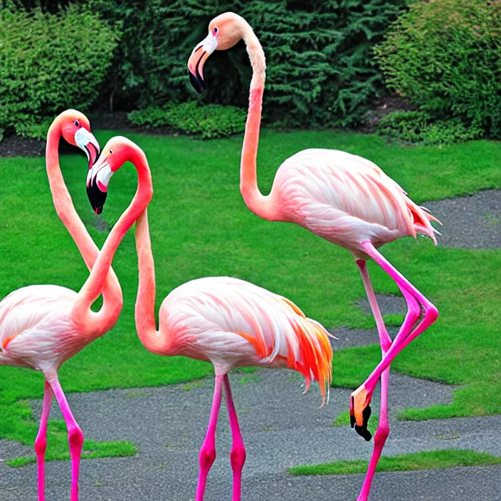 Image similar to flamingo lawn monsters at vanvcouver,british columbia,canada