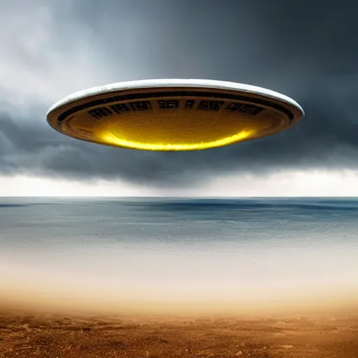 Image similar to huge mysterious ufo ignoring the laws of physics over a natural scene. entries in the 2 0 2 0 sony world photography awards.