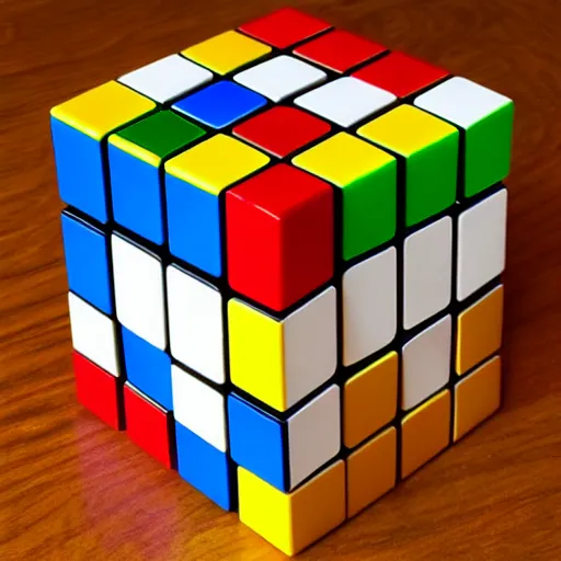 Image similar to the unsolvable rubik's cube