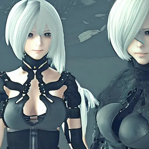 Image similar to Nier Automata