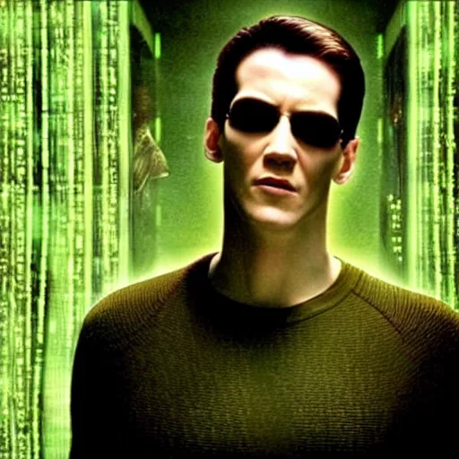 Image similar to escaping the matrix