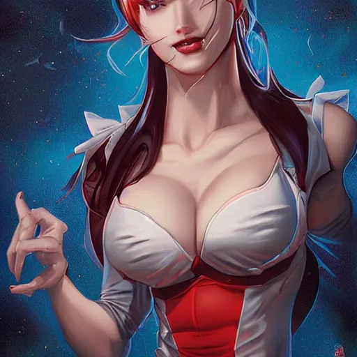 Image similar to mashup by artgerm