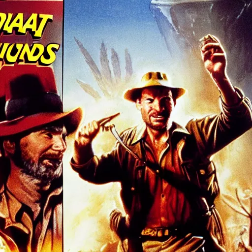 Prompt: Indiana Jones and the Holy Grail