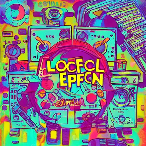 Prompt: lofi nucular explosion