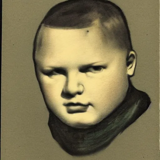 Prompt: bobby hill, portrait, polaroid, by felicien rops