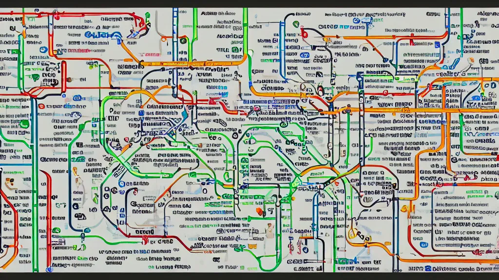 Prompt: flupunk impressionable stuff subway map
