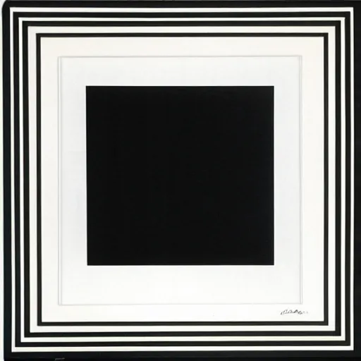 Image similar to filled square canvas of the blackest black ink by karl gerstner, solid color, full frame, 8 k scan, no border