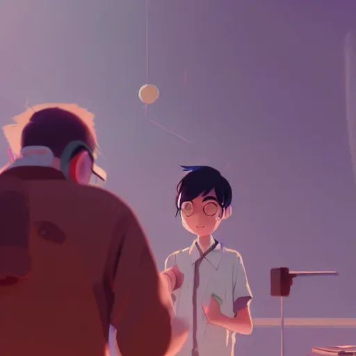 Prompt: motivation, teaching, detailed, cory loftis, james gilleard, atey ghailan, makoto shinkai, goro fujita, studio ghibli, rim light, exquisite lighting, clear focus, very coherent, plain background